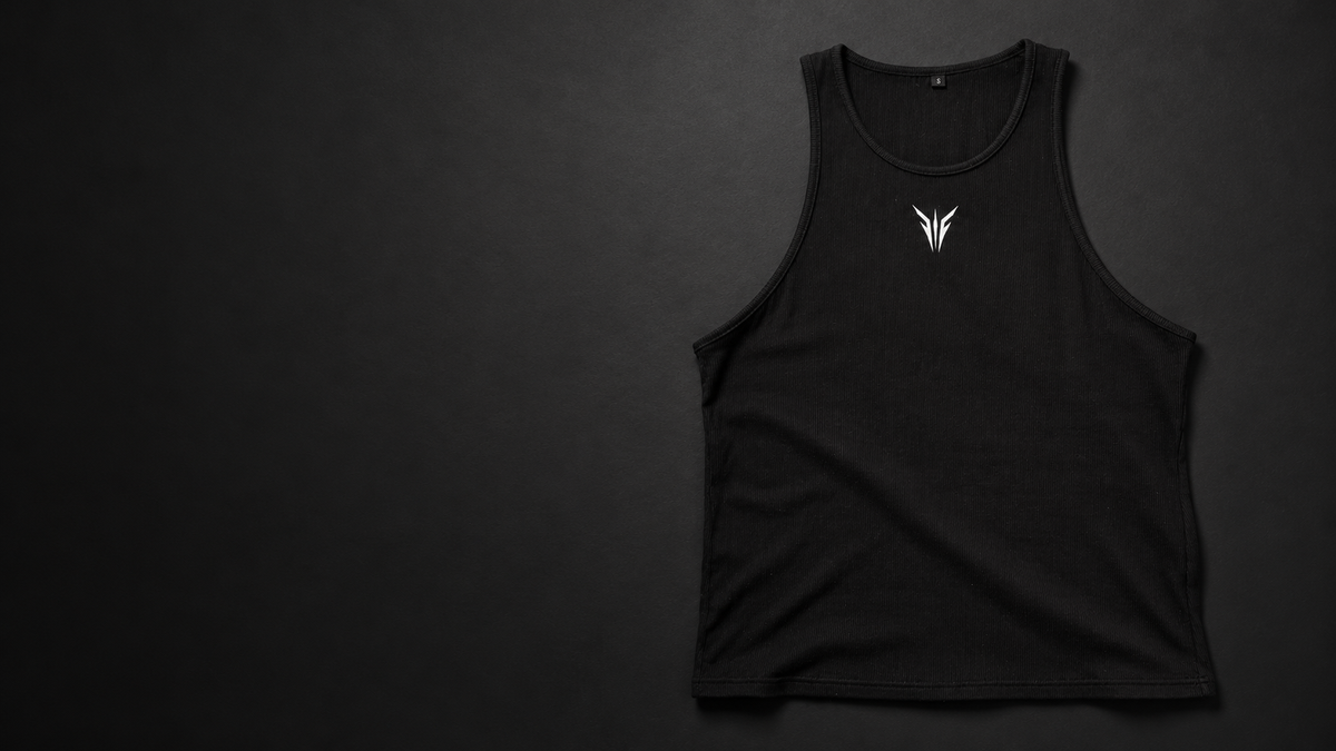 AI-assisted ORDYN campaign of the Onyx Black SCULPT 01 vest